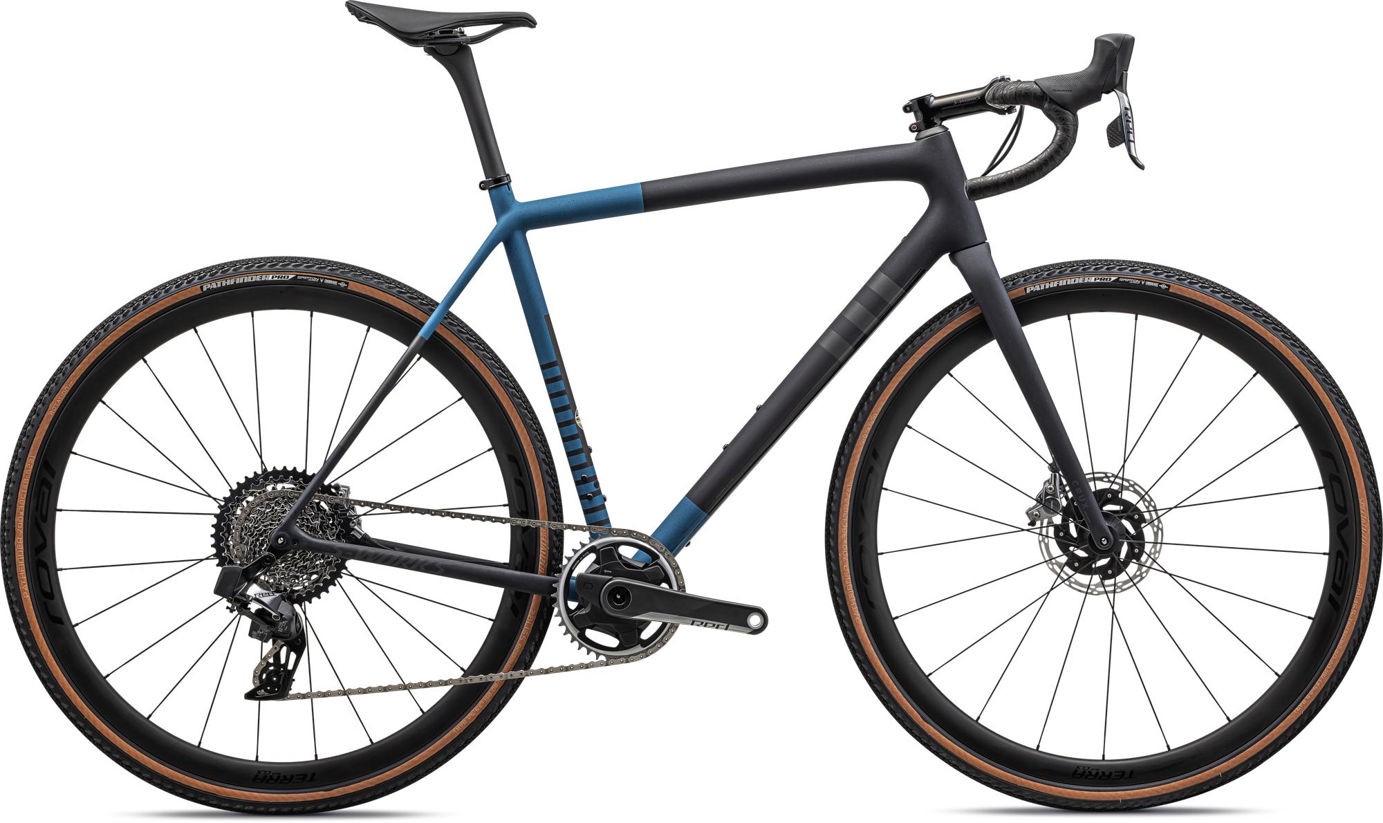 Specialized S-Works Crux 2023 Satin Metallic Dark Navy/Mystic Blue/Midnight Shadow Metallic Speckle