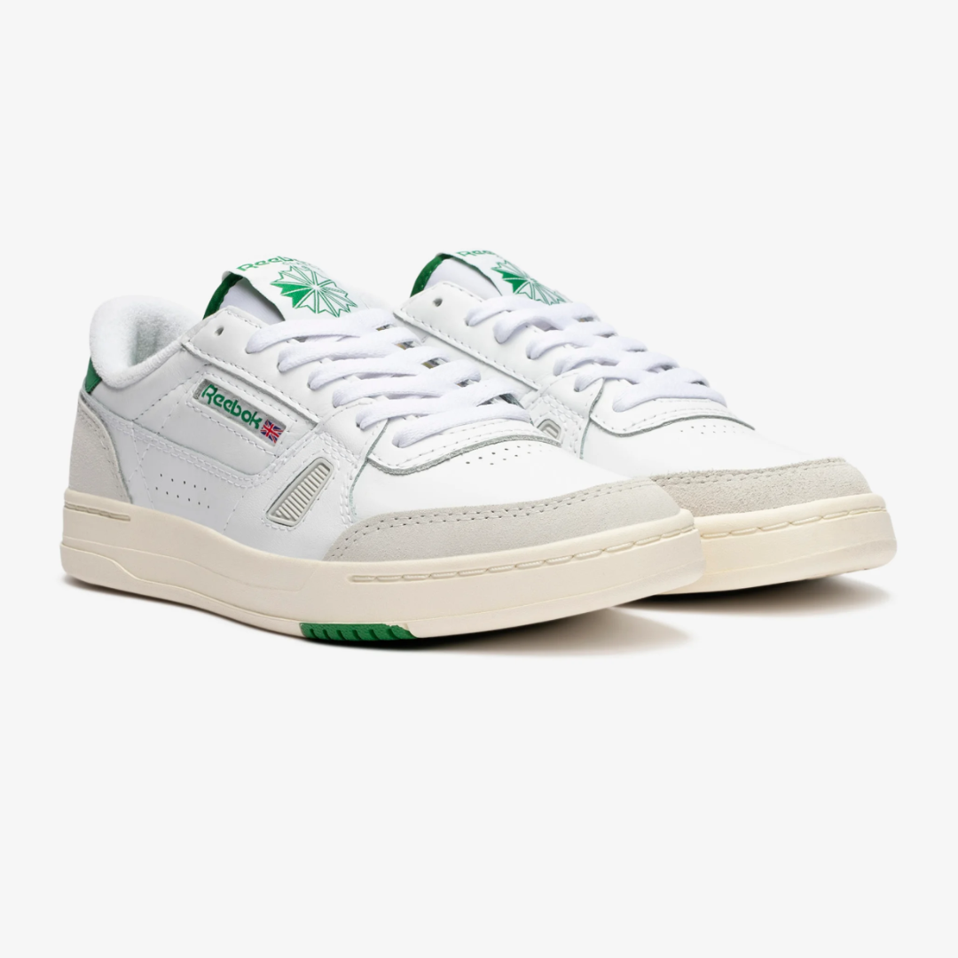 Кеды Reebok LT Court ftwr white/glen green/cold grey 1