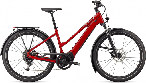Specialized Turbo Vado 4.0 Step-Through 2022 Red Tint / Silver Reflective