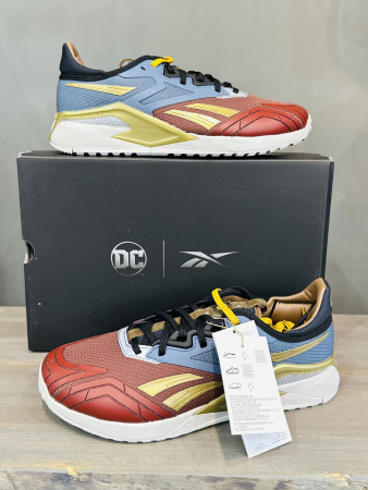 Кроссовки Кроссовки Reebok Nano X2 Wonder Woman terra red/brave blue/matte gold Артикул HQ45858.5, HQ45859, HQ45859.5, HQ458510.5, HQ458510, HQ45857, HQ45858, HQ458511.5, HQ45855.5, HQ45856.5, HQ45855, HQ458513, HQ45856, HQ458511, HQ458512, HQ45857.5