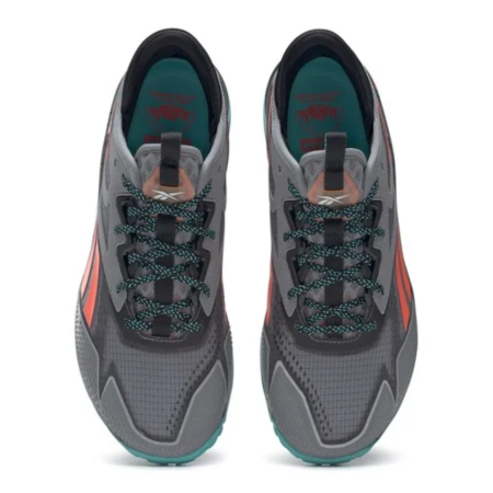 Кроссовки Кроссовки Reebok Nano X2 TR Adventure pure grey 5/core black/classic teal Артикул GY211712, GY211713, GY21178, GY211710, GY211711, GY211710.5, GY21177, GY21179, GY211711.5, GY21177.5, GY21179.5, GY21178.5