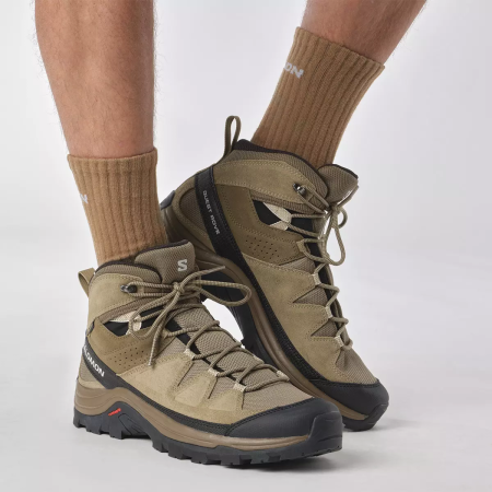 Ботинки Ботинки Salomon Quest Rove GTX Kangaroo/Kelp/Black Артикул L47181431, L47181437, L47181433, L47181436, L47181429