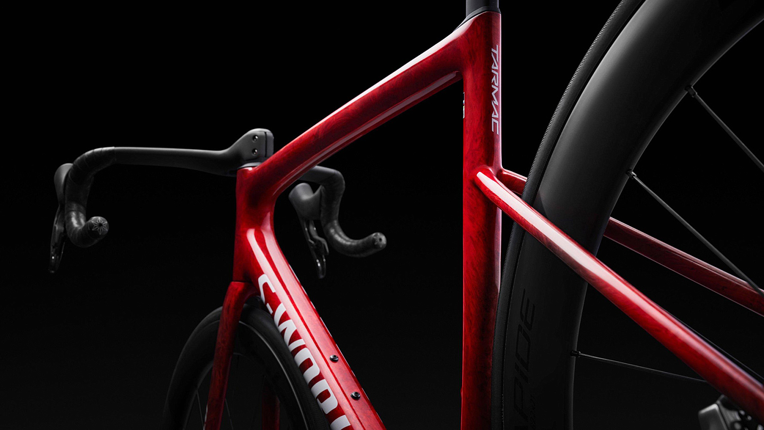 Specialized S-Works Tarmac SL8 - Red eTap AXS 2024 Gloss Red Sky / Fiery Red Strata / Satin White