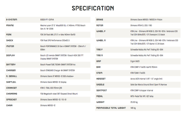 KTM Macina Lycan 771 2024 Черный