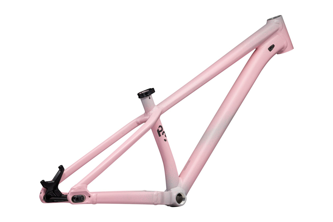 Рамы горных велосипедов рама Specialized P.3 26 2024 Satin Cool Grey Diffused / Desert Rose / Black Артикул 71923-6126