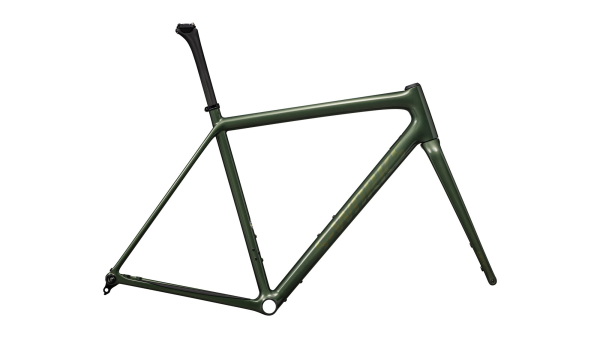 рама specialized s-works crux 2025 gloss cypress metallic / viavi gold to silver pearl