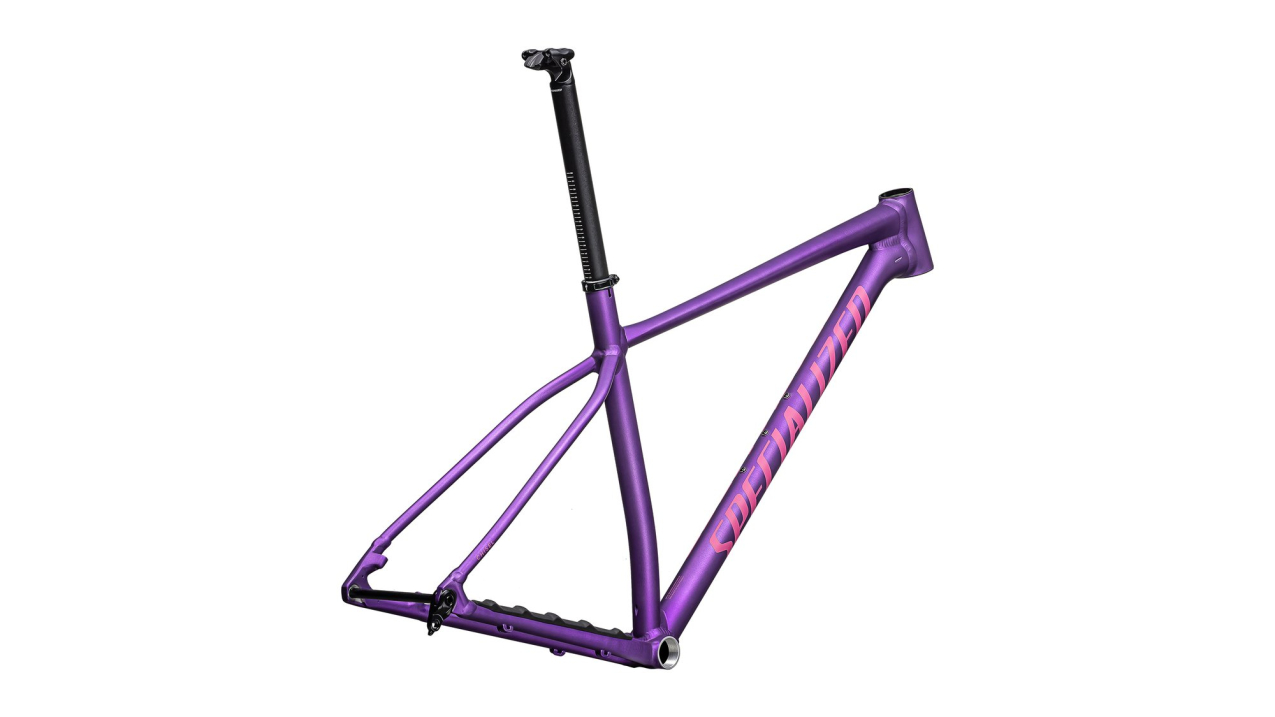 Рамы горных велосипедов рама Specialized Chisel Hardtail Frameset 2025 Gloss Purple Tint Linear Brushed / Rebel Pink Артикул 71725-7002, 71725-7001, 71725-7005, 71725-7003, 71725-7004
