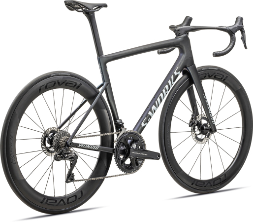 S-WORKS велосипеды шоссе Specialized S-Works Tarmac SL8 Dura-Ace Di2 2024 Satin Carbon / Viavi Cynan Blue / Viavi Silver Артикул 94924-0161, 94924-0156, 94924-0152, 94924-0154, 94924-0149, 94924-0158, 94924-0144