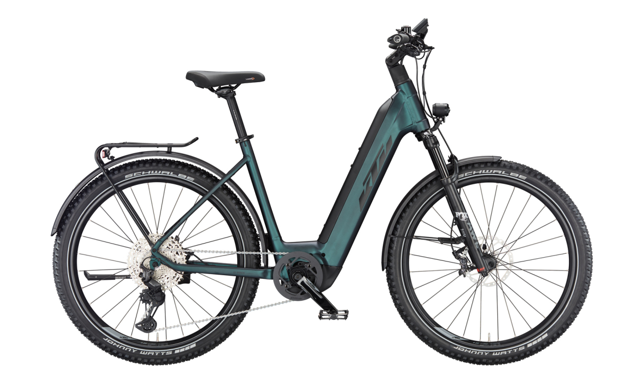 Электровелосипеды с двигателем Bosch, Yamaha, Shimano KTM Macina Aera 771 LFC 2024 Зеленый Артикул 023342506/1230085506, 023342511/1230085511