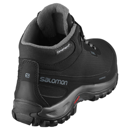 Зимняя обувь Ботинки Salomon Shelter Climasalomon Black/Ebony/Black Артикул L41110428, L41110438, L41110435, L41110434, L41110427, L41110437, L41110429, L41110432, L41110436, L41110431, L41110430, L41110433