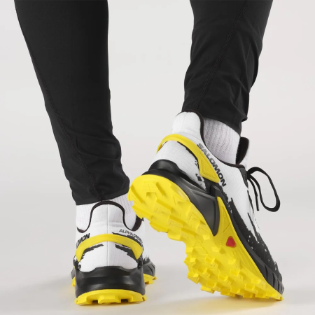 Кроссовки Кроссовки Salomon Alphacross 4 White/Black/Empire Yellow Артикул L41724433, L41724436, L41724434