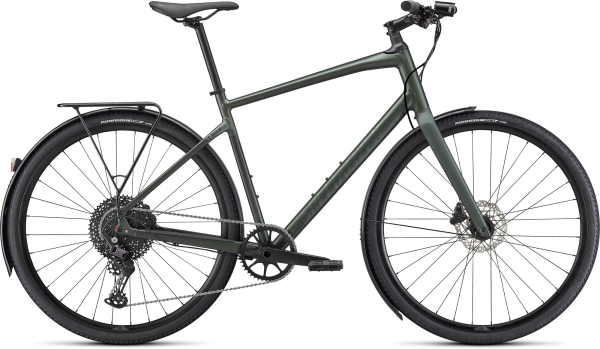 Specialized Sirrus X 4.0 EQ 2022 Satin Oak Green Metallic / Black Reflective