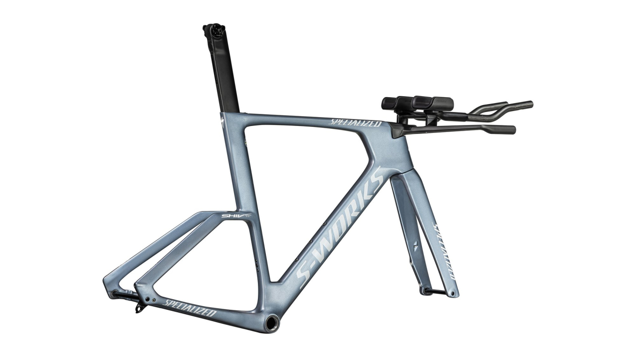 Рамы шоссе, гревел рама-модуль Specialized S-Works Shiv TT 2025 Gloss Glacial Metallic / Red To Gold Pearl Edge Fade /  Артикул 77425-0101, 77425-0103, 77425-0104, 77425-0102