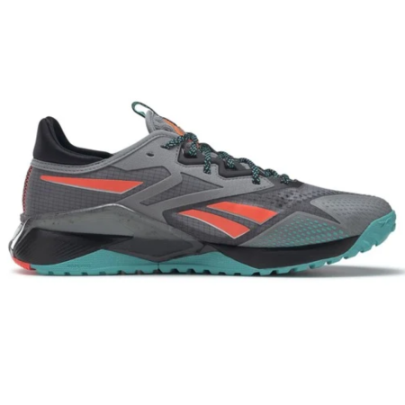 Кроссовки Кроссовки Reebok Nano X2 TR Adventure pure grey 5/core black/classic teal Артикул GY211712, GY211713, GY21178, GY211710, GY211711, GY211710.5, GY21177, GY21179, GY211711.5, GY21177.5, GY21179.5, GY21178.5