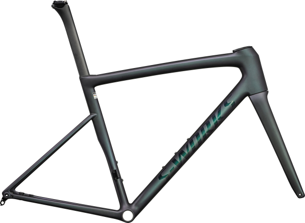 рама specialized s-works tarmac sl8 2024 satin carbon/black tint over chameleon blend/supernova