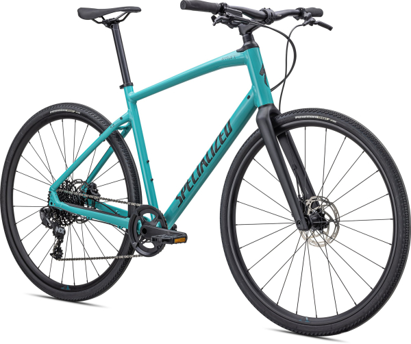 Specialized Sirrus X 4.0 2022 Gloss Lagoon Blue / Tropical Teal / Satin Black Reflective 