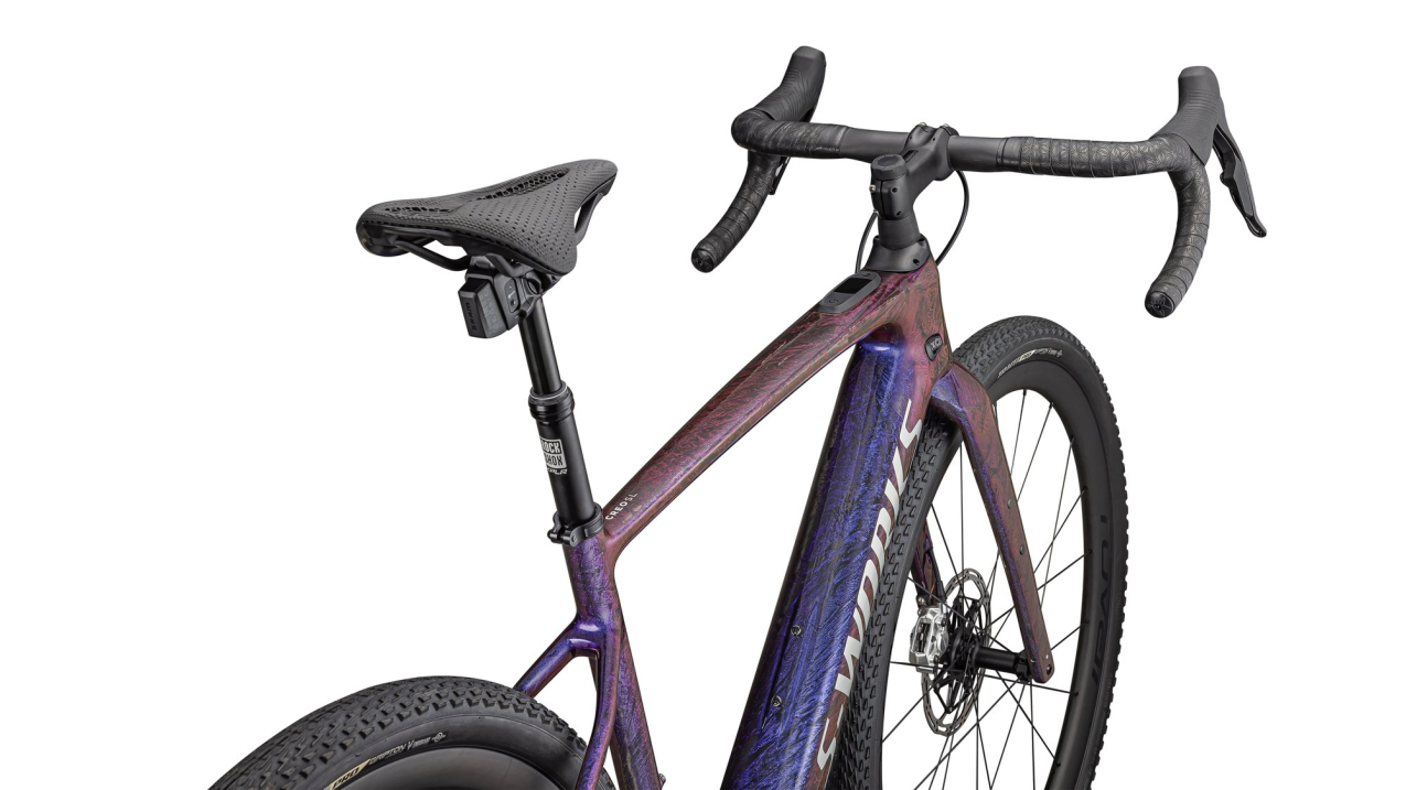 TURBO CREO - теперь 200 км реально! Specialized S-Works Turbo Creo SL 2 2025 Gloss Carbon / Red To Blue Pearl Strata / Satin Liquid Silv Артикул 98125-0054, 98125-0058, 98125-0061, 98125-0056, 98125-0049, 98125-0052