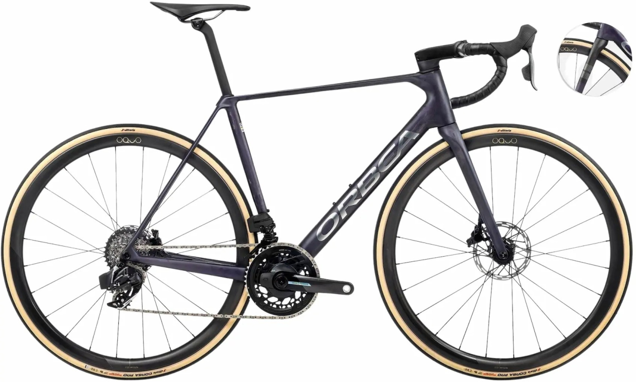 Шоссейные велосипеды Orbea ORCA M21ELTD PWR 2024 Matt Tanzanite Matt Carbon Raw Артикул REF.R121.MTMCR.60, REF.R121.MTMCR.55, REF.R121.MTMCR.47, REF.R121.MTMCR.51, REF.R121.MTMCR.53, REF.R121.MTMCR.49, REF.R121.MTMCR.57