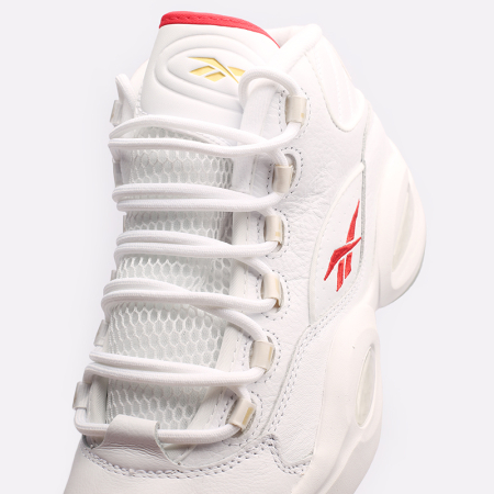 Кроссовки Кроссовки Reebok Question Mid ftwr white/ftwr white/vector red Артикул GX02308.5, GX023011.5, GX023011, GX02307, GX02308, GX02305.5, GX02309.5