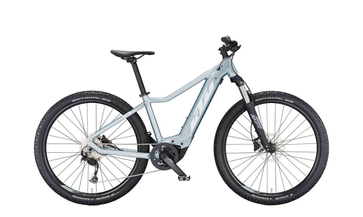 Электровелосипеды с двигателем Bosch, Yamaha, Shimano KTM Macina Race 572 Glorius 2024 Голубой Артикул 023333130/1230075130, 023333133/1230075133
