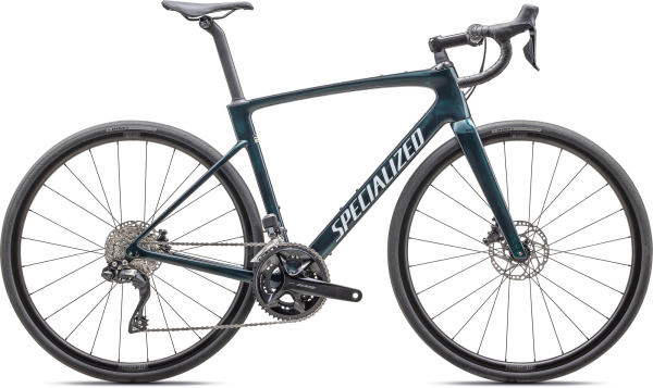 Specialized Roubaix SL8 Comp 2025 Gloss LagoonTint / Over Carbon / Morning Mist