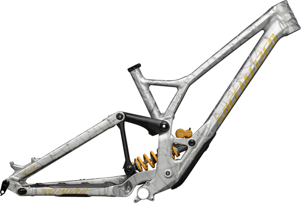 рама specialized demo race 2024 gloss silver dust / metallic sulphur