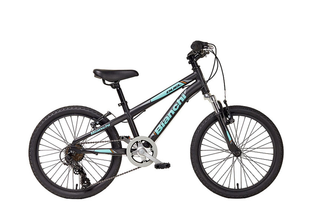 Подростковые,  для мальчиков, старше 8-ми лет Bianchi Duel 20" Boy 6ск 2022 / Черный Артикул YNB5KCHE-