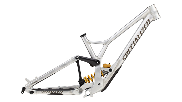 рама specialized demo race frameset 2025 gloss flake silver / gunmetal / brushed