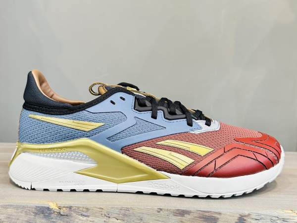 Кроссовки Кроссовки Reebok Nano X2 Wonder Woman terra red/brave blue/matte gold Артикул HQ45858.5, HQ45859, HQ45859.5, HQ458510.5, HQ458510, HQ45857, HQ45858, HQ458511.5, HQ45855.5, HQ45856.5, HQ45855, HQ458513, HQ45856, HQ458511, HQ458512, HQ45857.5