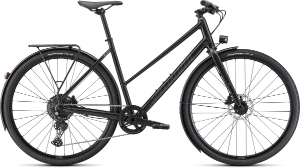 Specialized Sirrus X 3.0 Step-Through EQ 2021 Gloss Nearly Black / Black Reflective