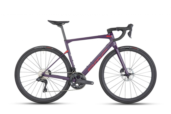 Шоссейные велосипеды BMC Roadmachine 01 THREE Shimano Ultegra Di2 Purple/Red/Black 2023 Артикул RM01THREEPRB54, RM01THREEPRB56