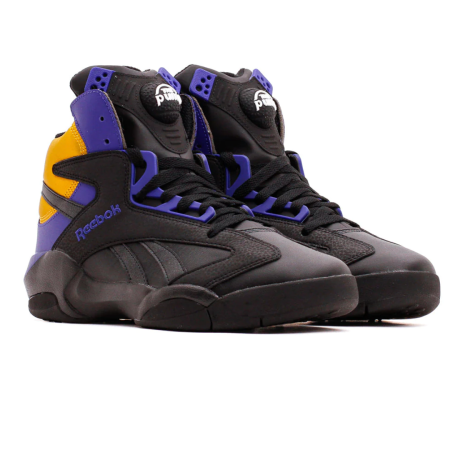 Кроссовки Кроссовки Reebok SHAQ ATTAQ core black/bold purple/collegiate gold Артикул GY712710, GY712710.5, GY712711