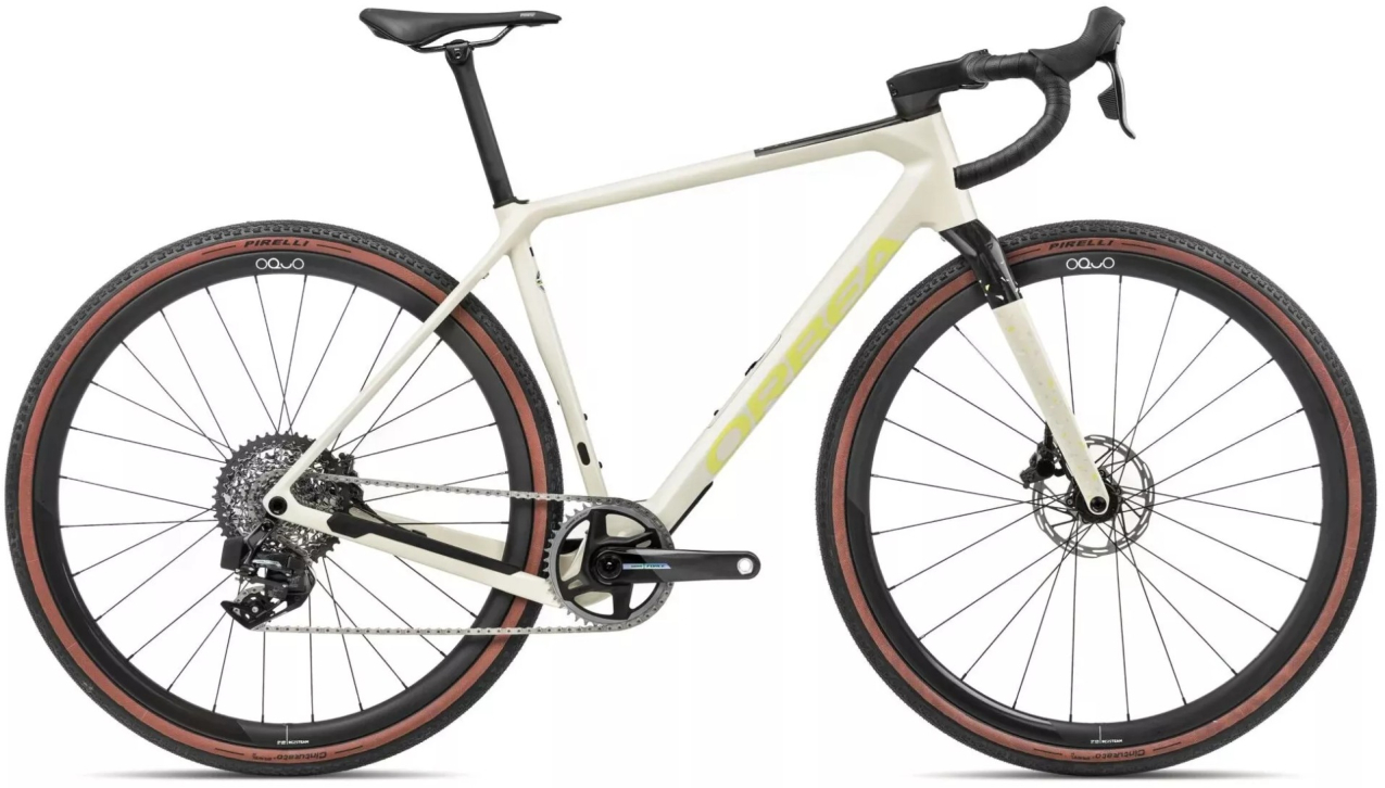 Гравийные велосипеды, ригиды Orbea TERRA M21ETEAM 1X 2024 Ivory White Gloss Spicy Lime Артикул REF.R151.IWGSL.S, REF.R151.IWGSL.XS, REF.R151.IWGSL.L, REF.R151.IWGSL.XL, REF.R151.IWGSL.M, REF.R151.IWGSL.XXL
