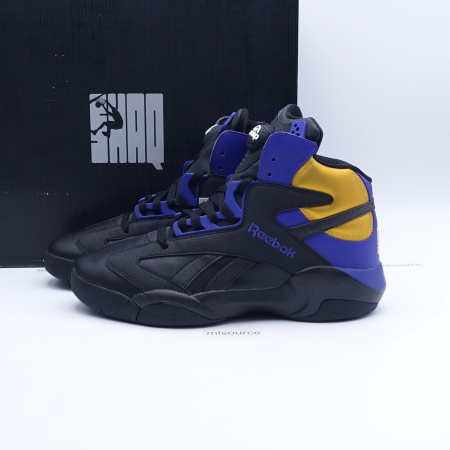 Кроссовки Кроссовки Reebok SHAQ ATTAQ core black/bold purple/collegiate gold Артикул GY712710, GY712710.5, GY712711