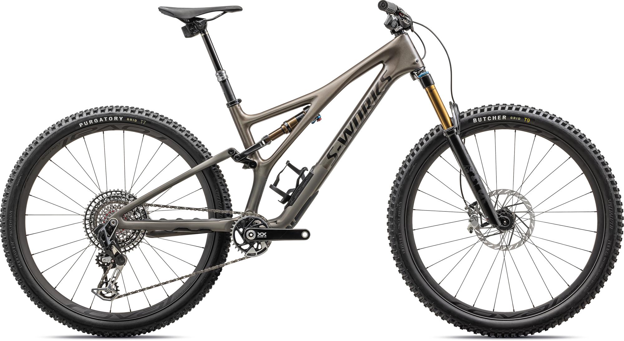 Specialized S-Works Stumpjumper 2023 Gloss Black Pearl/Satin Black Pearl/Brushed Black Chrome