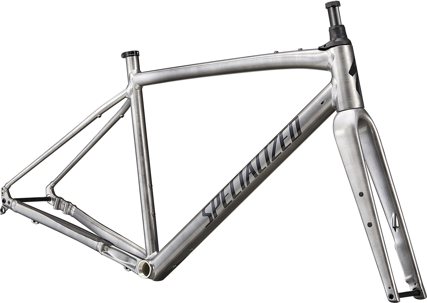 Купить велосипедную рама Specialized Diverge Evo 2022 Gloss Brushed Smoked  Liquid Metal/Black на за 256500.00 руб. в Саратове и Энгельсе в рассрочку  или кредит выгодно