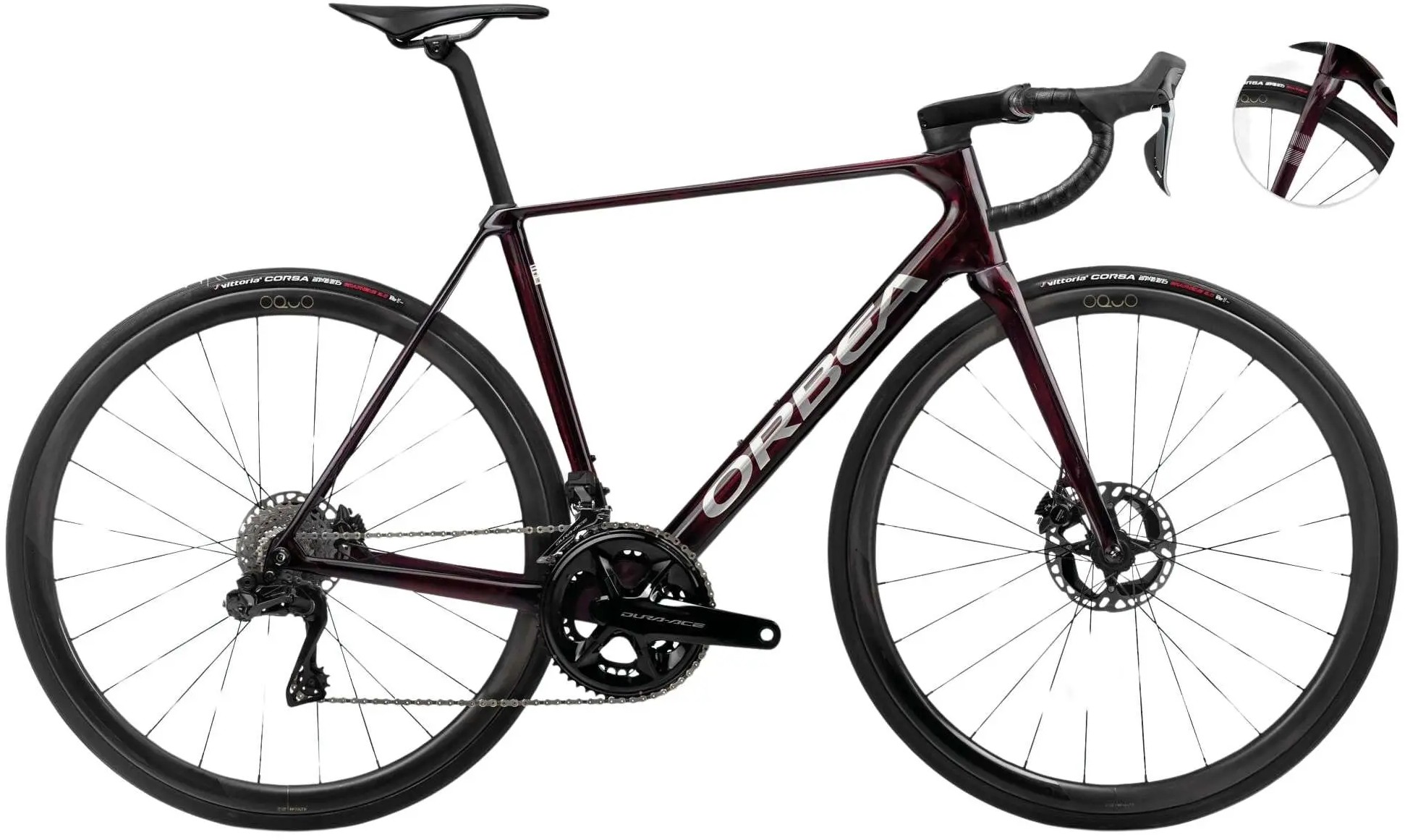 Orbea ORCA M10ILTD PWR 2024 Wine Red Gloss Titanium 1209900.00