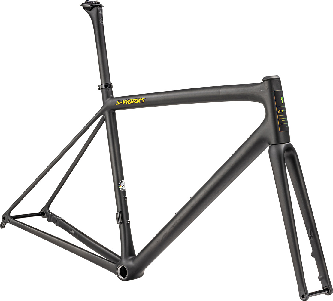 рама specialized s-works aethos 2023 carbon/gloss jet fuel