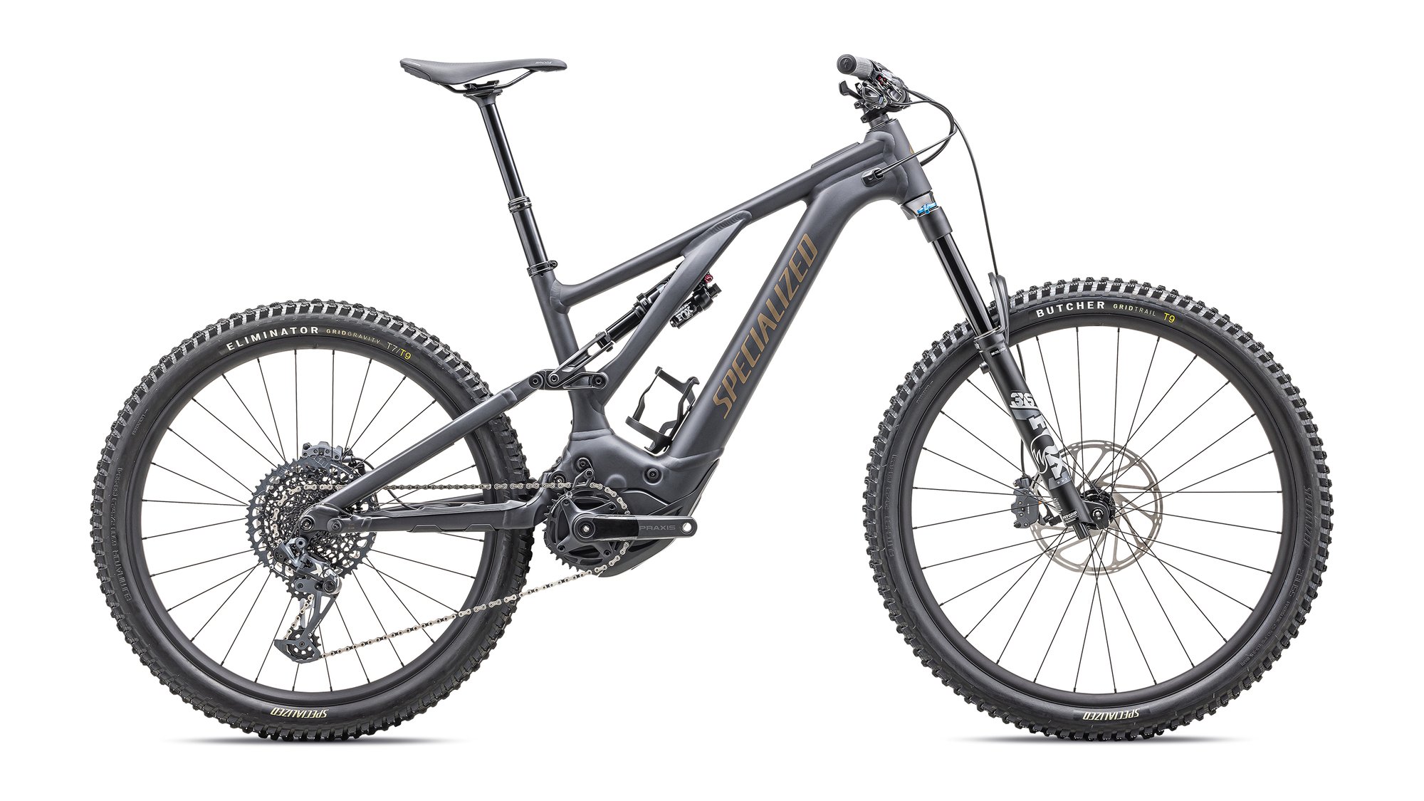 Specialized Turbo Levo Comp Alloy 2025 Satin Midnight Shadow / Harvest Gold Metallic
