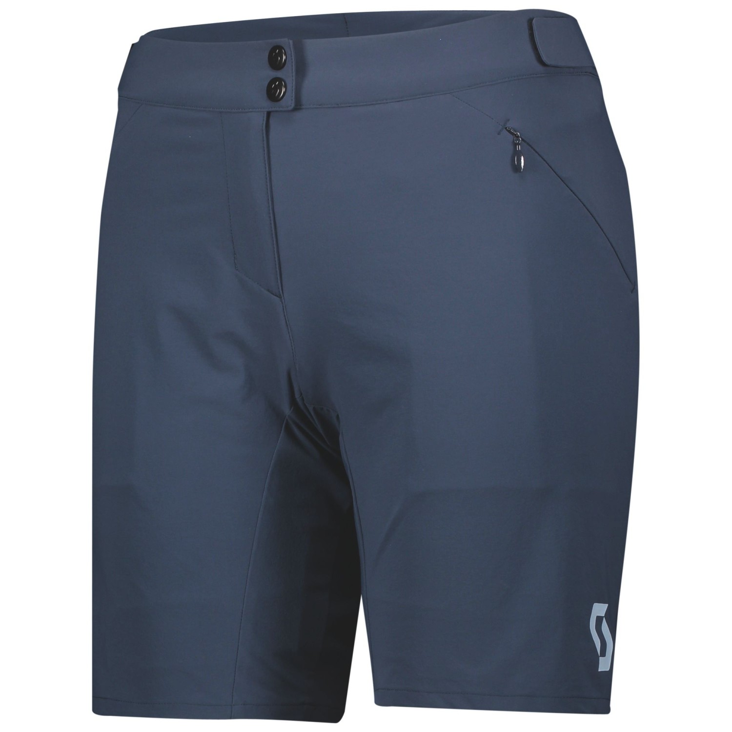 Шорты женские Scott Endurance с памперсом midnight blue