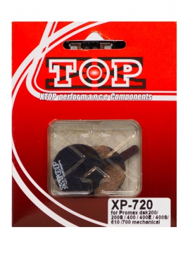 тормозные колодки a2z xp-720 promax dks-200/200s/400/400e/400s/610, blue