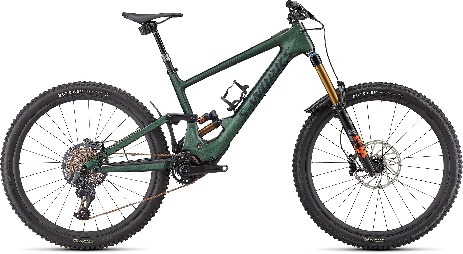 Specialized S Works Turbo Kenevo SL 2021 Gloss Oak Green