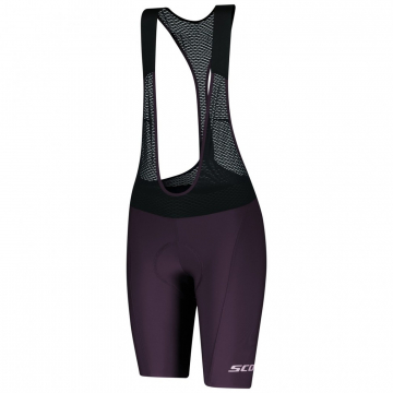 Велотрусы женские Scott RC Premium ++++ dark purple/dark grey