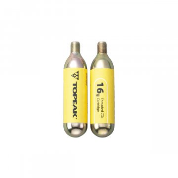 Баллон CO2 Topeak резьбовой 16G картридж, 2шт./упаковка