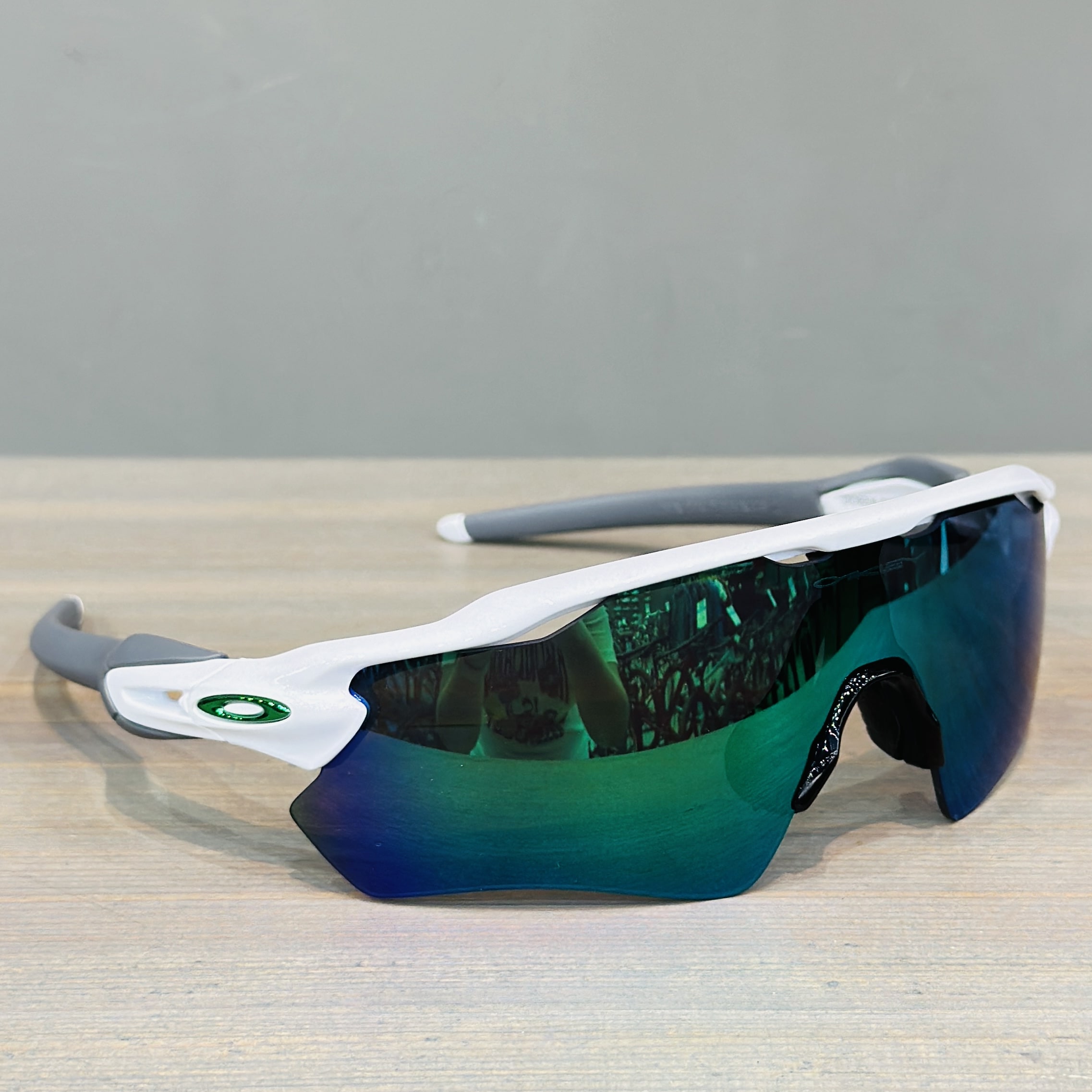 Очки спортивные OAKLEY RADAR EV PATH оправа Polished White линза Prizm Jade