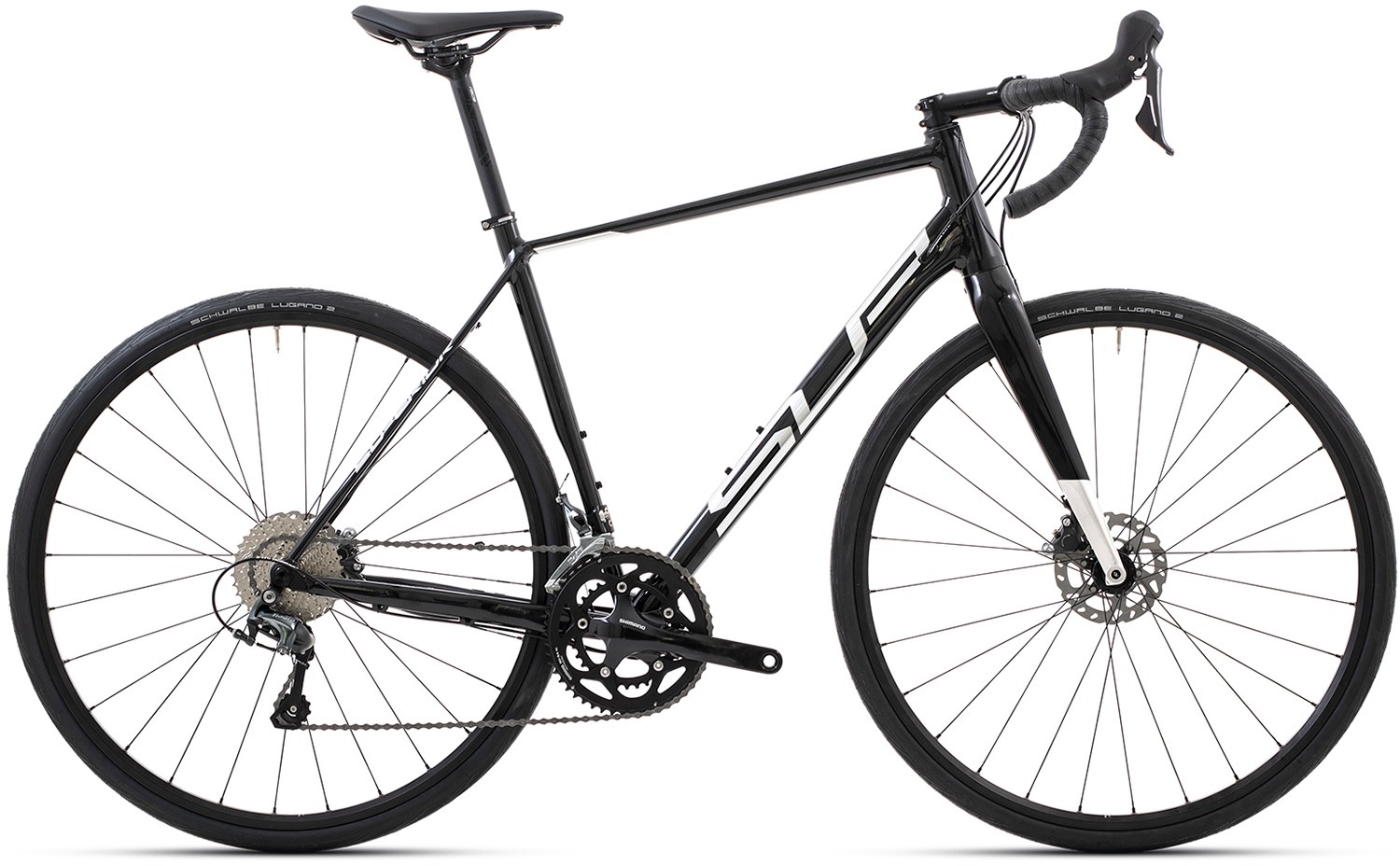 Superior X-Road Comp 700c 2024 Gloss Black Metallic/Chrome