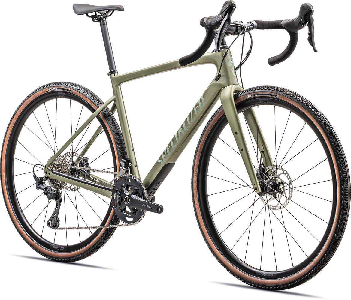 Specialized Diverge Sport Carbon 2024 Gloss Metallic Spruce Spruce Shimano GRX 402500.00