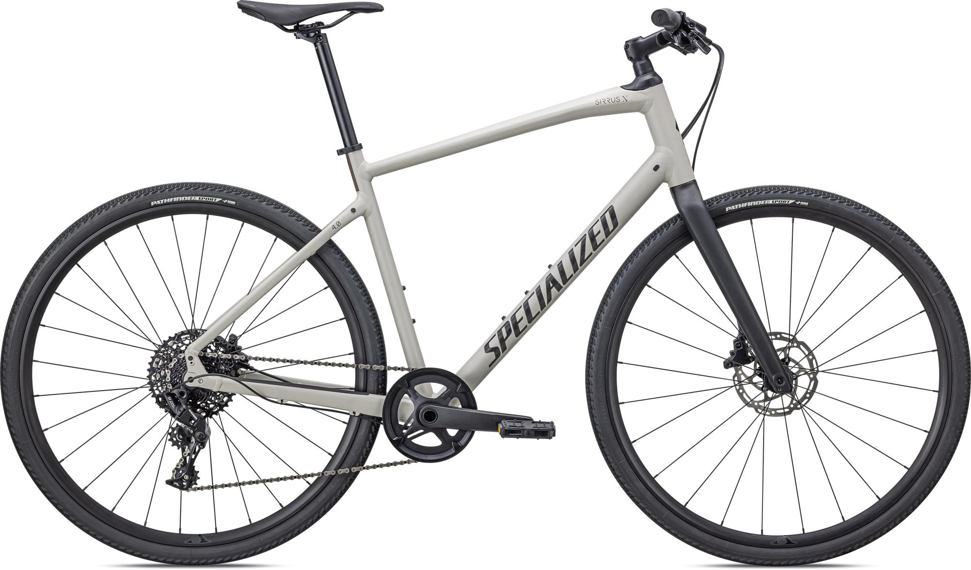 Specialized Sirrus X 4.0 2022 Gloss White Mountains / Taupe / Satin Black Reflective