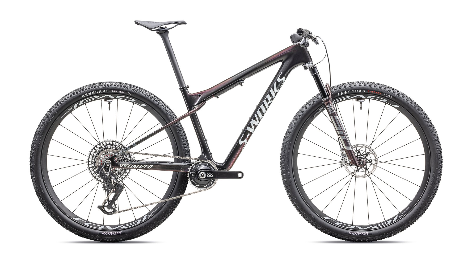 Specialized Epic World Cup 2025 Gloss Carbon / Red Pearl / Chameleon Fade