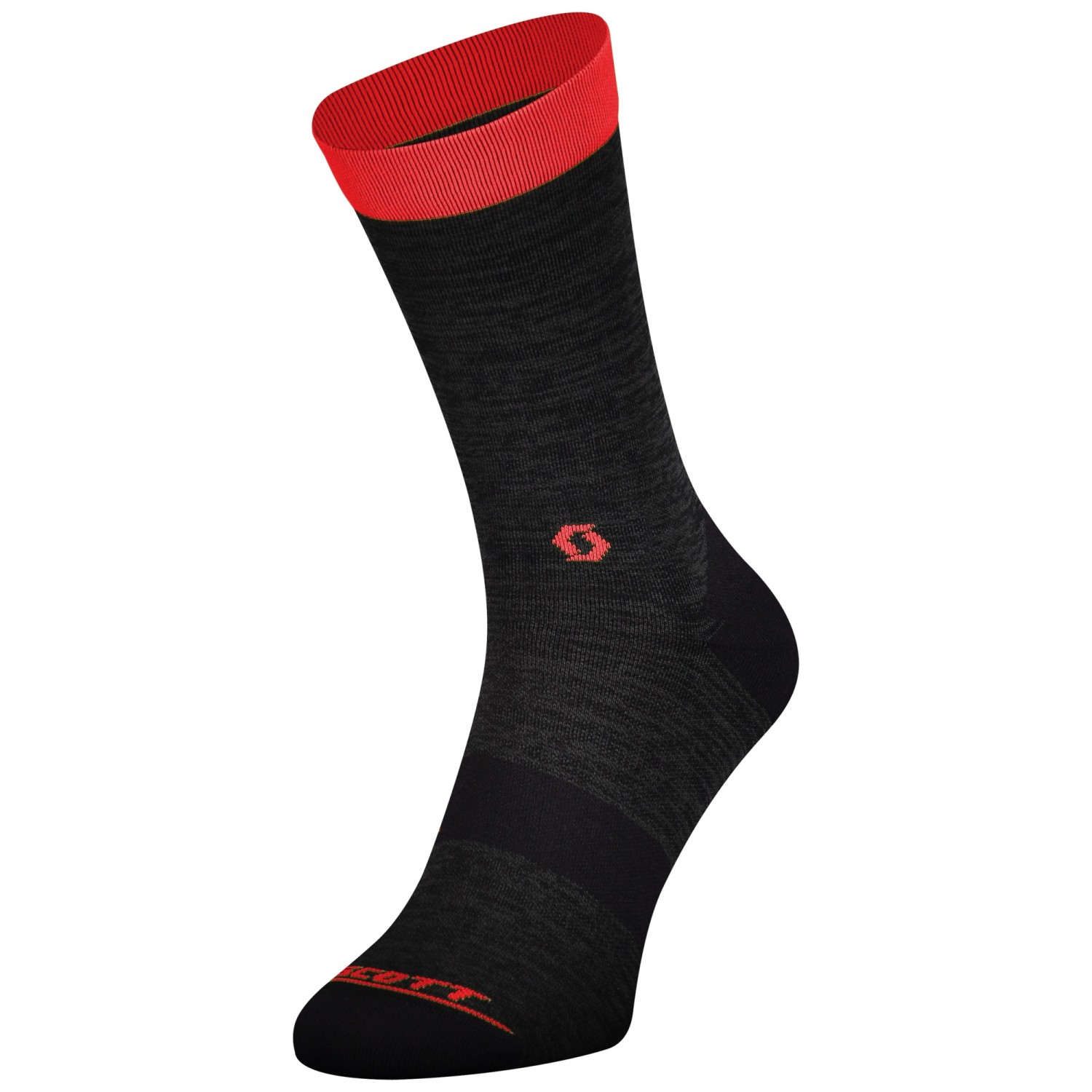 Носки Scott Trail Crew dark grey/fiery red